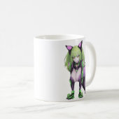 Hot Anime Catgirl Kaffeetasse (VorderseiteRechts)