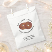 Hot Apple Cider Donuts Doughnut Farmstand Bäckerei Geschenktütchen (Ausgeschnitten)