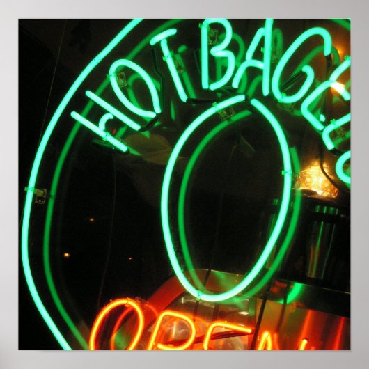 Hot Bagels Poster (Vorne)