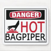 Hot Bagpiper Mousepad (Vorne)