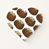 Hot Baked Potato mit Butter Picnic Food Feinschmec Notizbuch (Rückseite)