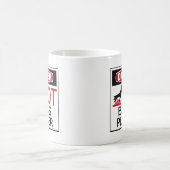 Hot Bass Player Kaffeetasse (Mittel)