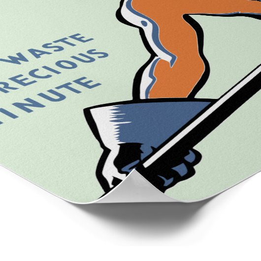 Hot - Behalt Moving - WW2 Propaganda Poster (Ecke)