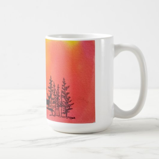 Hot Beverage-Tasse Kaffeetasse (Rechts)