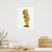 Hot Bikini - das nächste Top-Modell Poster (Küche)