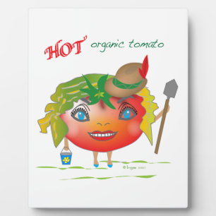 Hot Bio Tomato Fotoplatte