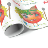 Hot Bio Tomato Geschenkpapier (Rolleneckpunkt)
