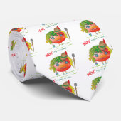 Hot Bio Tomato Krawatte (Gerollt)