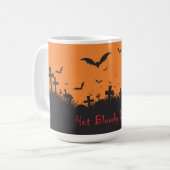 Hot Bloody Latte Kaffeetasse (Vorderseite Links)