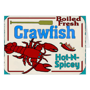 Hot Books Crawfish Sign