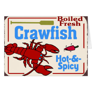 Hot Books Crawfish Sign