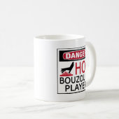 Hot Bouzouki Player Kaffeetasse (VorderseiteRechts)