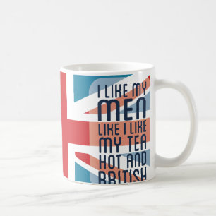 Hot & British Men & Tee Kaffeetasse