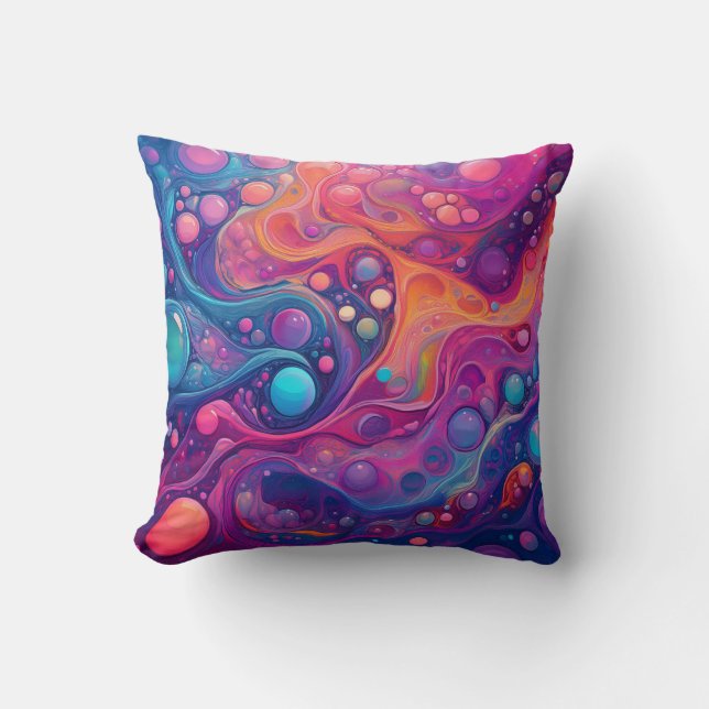 Hot Bubbles Kissen (Vorderseite)