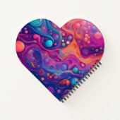 Hot Bubbles Notizblock (Rückseite)