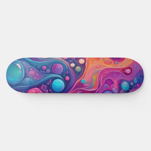 Hot Bubbles Skateboard (Horizontal)