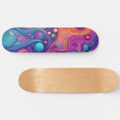 Hot Bubbles Skateboard (Horizontal)