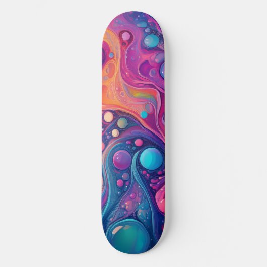 Hot Bubbles Skateboard (Vorderseite)