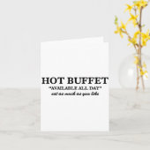 Hot Buffet Available All Day Eat As Much As You Li Karte (Gelbe Blume)