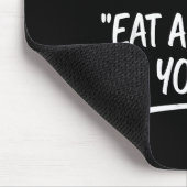 Hot Buffet Available All Day Eat As Much As You Li Mousepad (Ecke)