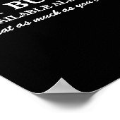 Hot Buffet Available All Day Eat As Much As You Li Poster (Ecke)