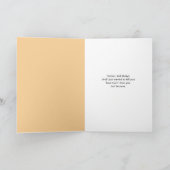 Hot Bun "Just weil"-Karte Karte (Innenseite)