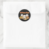 Hot-Bunco-Player Runder Aufkleber (Tasche)