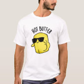 Hot Butter Funny Food Puff T-Shirt (Vorderseite)
