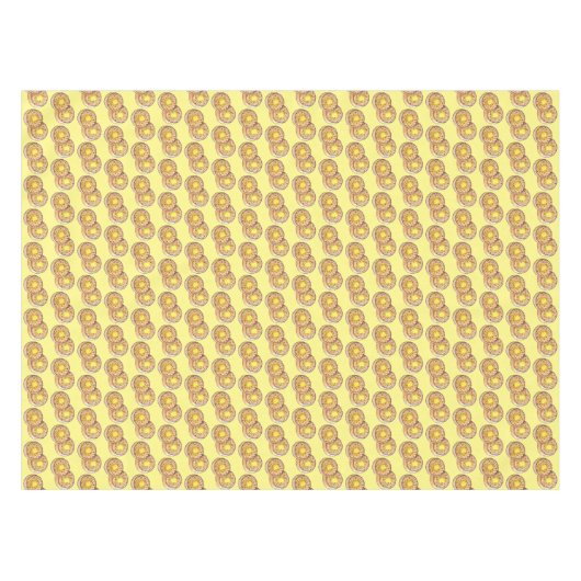 Hot Buttered Crumpets UK Cuisine British Food Tischdecke (Vorderseite (Horizontal))