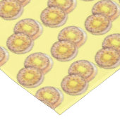 Hot Buttered Crumpets UK Cuisine British Food Tischdecke (Schrägansicht)
