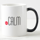 Hot Calm: Fun Technical Business Expression Verwandlungstasse
