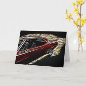 Hot Camaro-Karte Karte (Gelbe Blume)