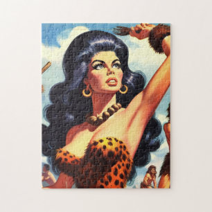 Hot Cavewoman Puzzle