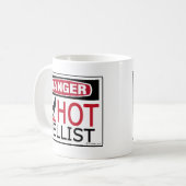 Hot Cellist Kaffeetasse (Vorderseite Links)