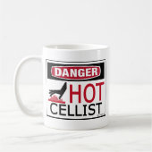 Hot Cellist Kaffeetasse (Links)