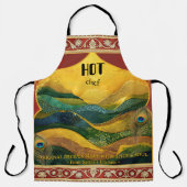Hot Chef Spice & Soul Indian Peacock Schürze (Vorderseite)