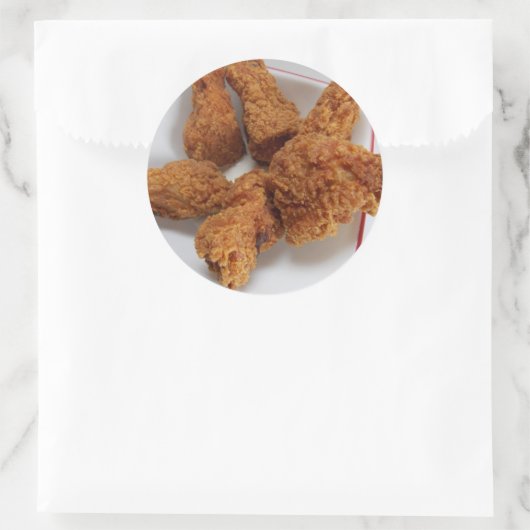 Hot Chicken Wings Stickers (Tasche)