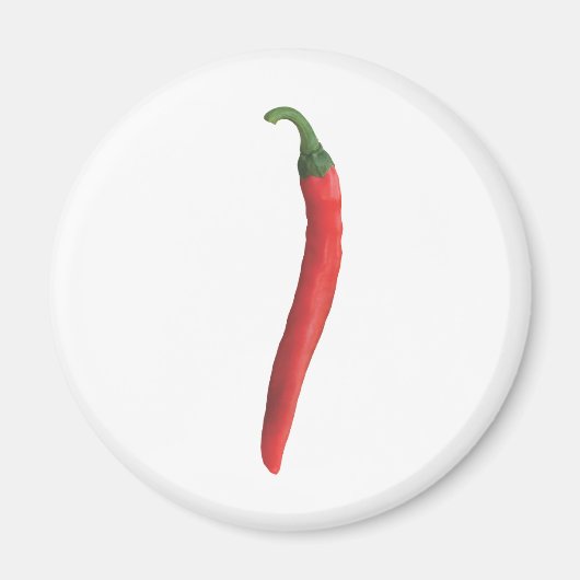Hot Chile Pepper Magnet (Vorne)