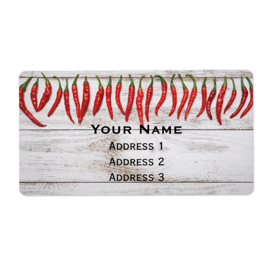 Hot Chile Peppers Border (Vorne)
