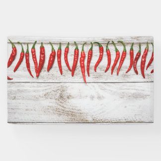 Hot Chile Peppers Border Banner