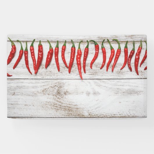 Hot Chile Peppers Border Banner (Horizontal)