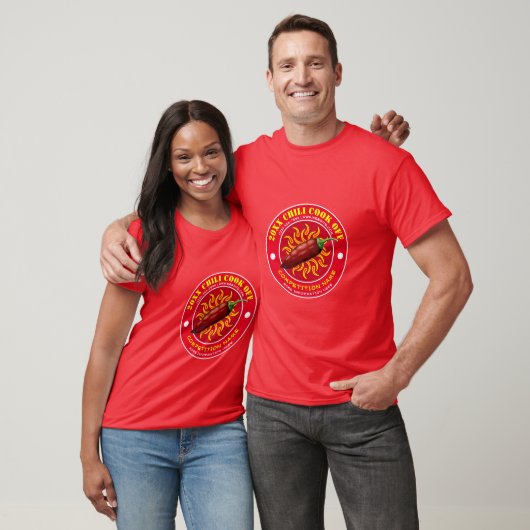 Hot Chili Cook Off Competition Template T-Shirt (Unisex)