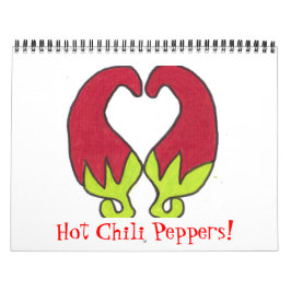 Hot Chili Paprikaschoten! Kalender