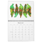 Hot Chili Paprikaschoten! Kalender (Mär 2027)