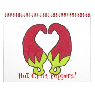 Hot Chili Paprikaschoten! Kalender