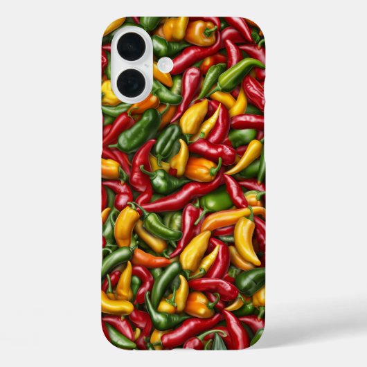 Hot Chili Pepper Case-Mate iPhone Hülle (Rückseite)