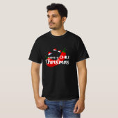 Hot Chili Pepper Christmas Design, Unisex T-Shirt (Vorne ganz)