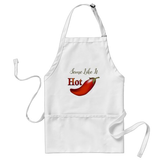 HOT Chili Pepper Funny Apron Schürze (Vorne)