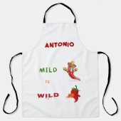 Hot Chili Pepper Schürze (Vorderseite)