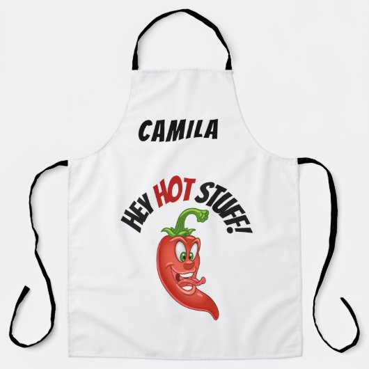 Hot Chili Pepper Schürze (Vorderseite)